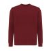 IQONIQ Etosha lightweight recycled cotton crew neck Burgundy