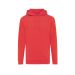 IQONIQ Jasper recycled cotton hoodie luscious red