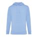 IQONIQ Jasper recycled cotton hoodie sky blue