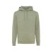 IQONIQ Torres recycled cotton hoodie undyed heather green