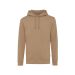 IQONIQ Torres recycled cotton hoodie undyed heather brown