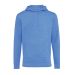 IQONIQ Torres recycled cotton hoodie undyed heather blue