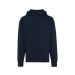 IQONIQ Yoho recycled cotton relaxed hoodie navy