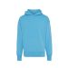 IQONIQ Yoho recycled cotton relaxed hoodie tranquil blue