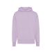 IQONIQ Yoho recycled cotton relaxed hoodie lavender