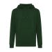 IQONIQ Rila lightweight recycled cotton hoodie forest green