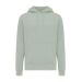 IQONIQ Rila lightweight recycled cotton hoodie Iceberg green
