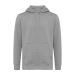 IQONIQ Rila lightweight recycled cotton hoodie light heather anthracite