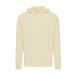 IQONIQ Rila lightweight recycled cotton hoodie cream yellow