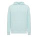 IQONIQ Rila lightweight recycled cotton hoodie crushed mint