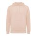 IQONIQ Rila lightweight recycled cotton hoodie peach nectar