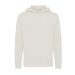 IQONIQ Rila lightweight recycled cotton hoodie ivory white
