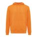 IQONIQ Rila lightweight recycled cotton hoodie orange