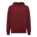 IQONIQ Yengo recycled cotton hoodie with sidepockets Burgundy