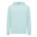 IQONIQ Yengo recycled cotton hoodie with sidepockets crushed mint