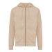IQONIQ Abisko recycled cotton zip through hoodie desert