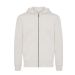 IQONIQ Abisko recycled cotton zip through hoodie natural raw
