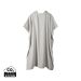 VINGA Tolo hammam terry beach poncho grey