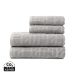VINGA Verso OCS organic cotton towel, 4 pcs set grey