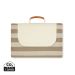 VINGA Alba GRS RPET picnic blanket large brown
