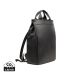 VINGA Bermond RCS recycled PU backpack black