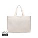 VINGA Hilo AWARE™ recycled canvas maxi tote bag off white