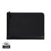 VINGA Marlow RCS recycled polyester 16" laptop sleeve black