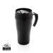 Stainless steel mug black