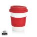 PLA coffee cup red, white