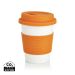 PLA coffee cup orange, white