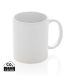 Ceramic classic mug white, white