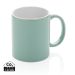 Ceramic classic mug green