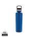 Vacuum insulated leak proof standard mouth bottle blue