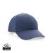 Impact 6 panel 190gr Recycled cotton cap with AWARE™ tracer navy