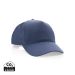 Impact 5 panel 190gr Recycled cotton cap with AWARE™ tracer navy