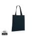Impact AWARE™ Recycled cotton tote 145g navy