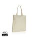 Impact AWARE™ Recycled cotton tote w/bottom 145g off white