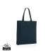 Impact AWARE™ Recycled cotton tote w/bottom 145g navy