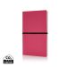 Deluxe softcover A5 notebook pink