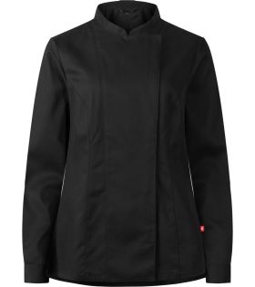 Women’s stretch chef’s jacket Black