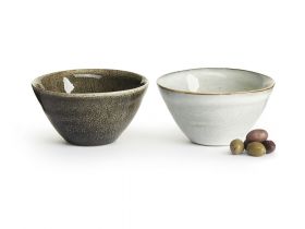 Nature serving bowl small, 2-pack