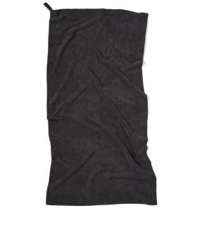 RPET active dry towel Black