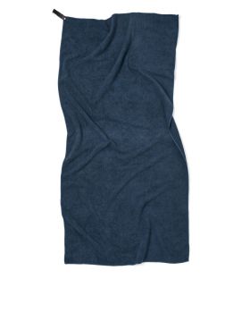 RPET active dry towel Navy Blue