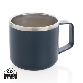 Stainless steel camp mug Blue