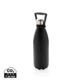 ​Large vacuum stainless steel bottle 1.5L Black