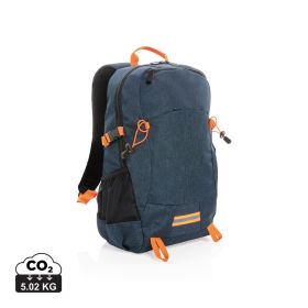 Outdoor RFID laptop backpack PVC free Blue