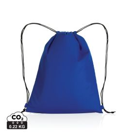Impact AWARE™ RPET 190T drawstring bag Blue