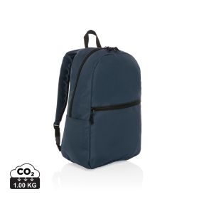 Impact AWARE™ RPET lightweight backpack Navy Blue