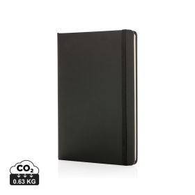 Standard hardcover PU notebook A5 Black