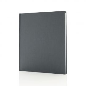 Deluxe notatbok 210x240mm Grey